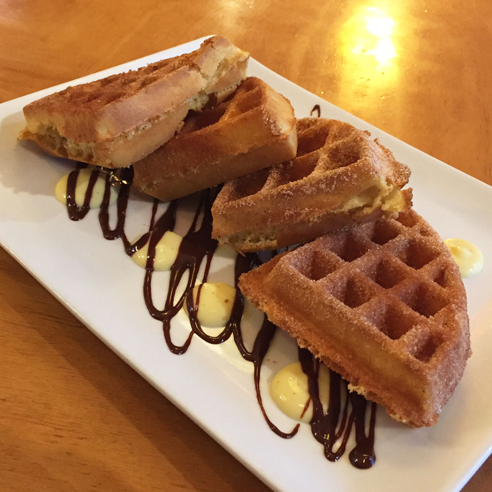 Dime Store's Churro Waffle