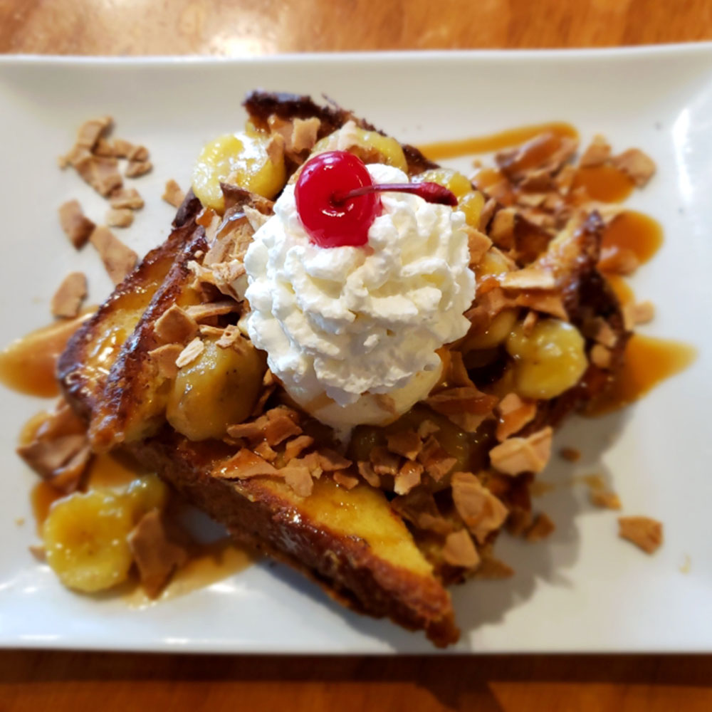Dime Store's Banana Split French Toast
