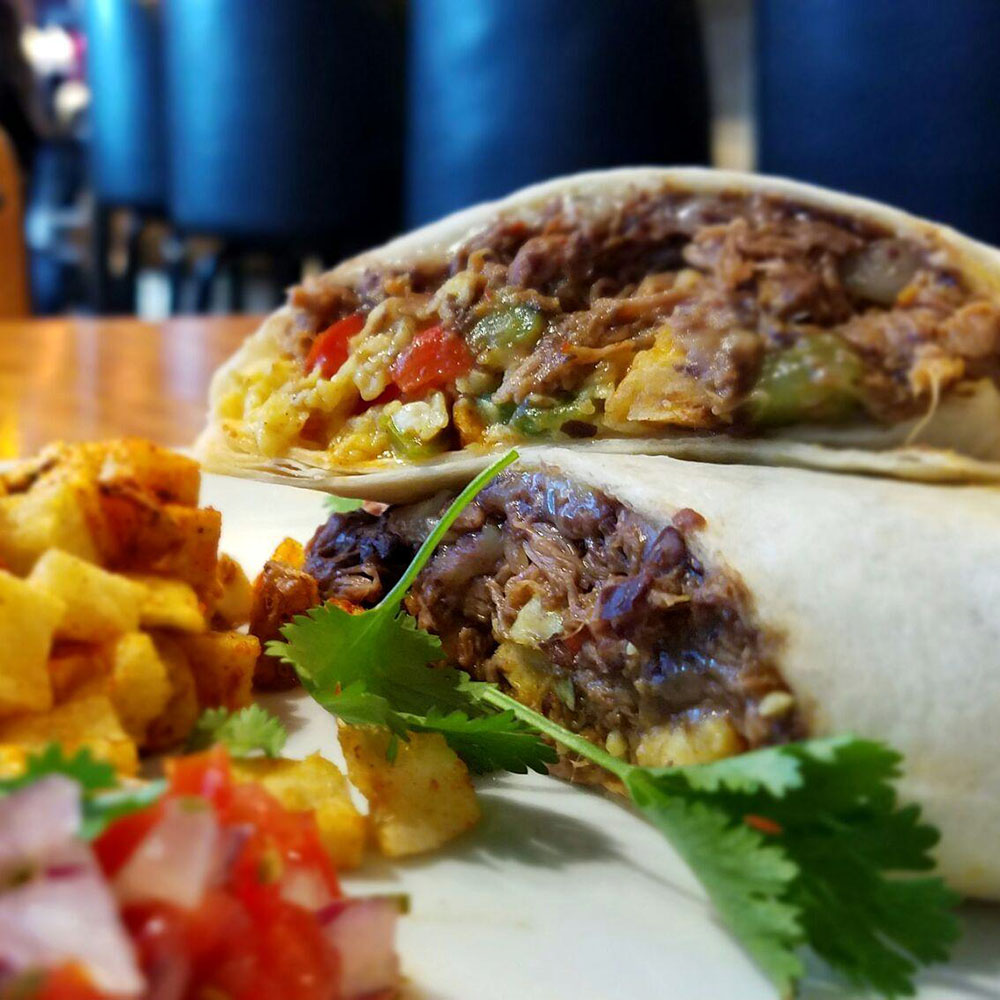 Dime Store's Breakfast Burrito