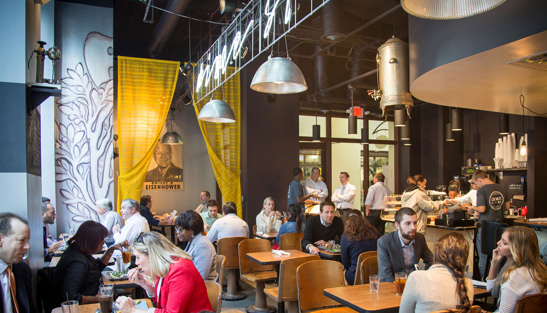 Dime Store Detroit Brunch Restaurant Interior