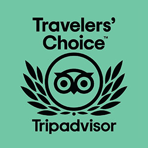TripAdvisor Travelers' Choice Award badge.