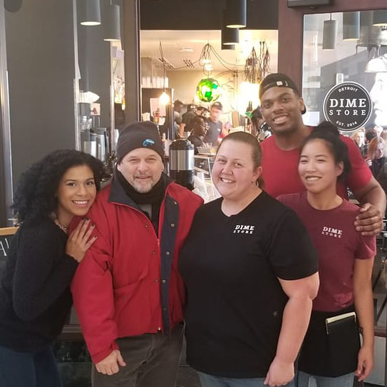 Actor Jason Alexander Grabs Brunch at Dime Store Detroit Restaurant