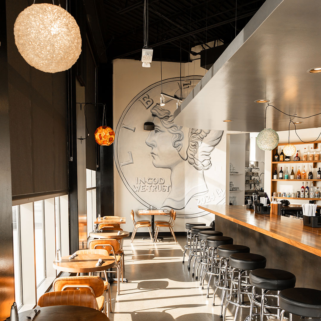 Interior of Dime Store Rochester Hills, featured in Rochester City Lifestyle magazine Include a caption or footer note: Photo by Jessica Snow Photography